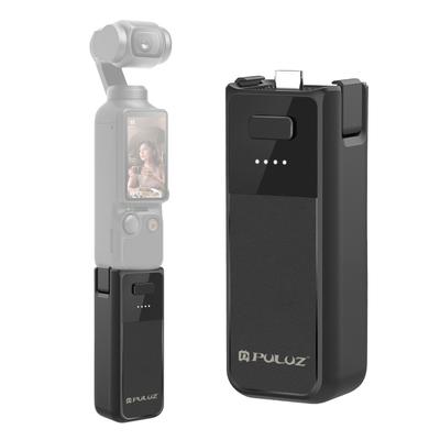 Для DJI Osmo Pocket 3 PULUZ аккумуляторная ручка высокой емкости 2800 мАч (черный)