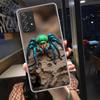 Чехлы для телефона «Пауки на паутине» для Samsung A54 A57 A37 A17 A14 A15 A12 A24 A34 A55 A35 A25 A52S A07 A05S A04S A22 A32 A72