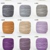 50 г/рулон Чистая хлопковая кружевная нить DIY Рукоделие Сумка Летняя шляпа Крючком Цветы Хлопковая нить 50 цветов