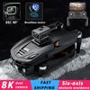V168 GPS Drone One Click Return 8K HD Camera Professional Aerial Photography Laser Obstacle Avoidance RC Fpv Drone with Camera