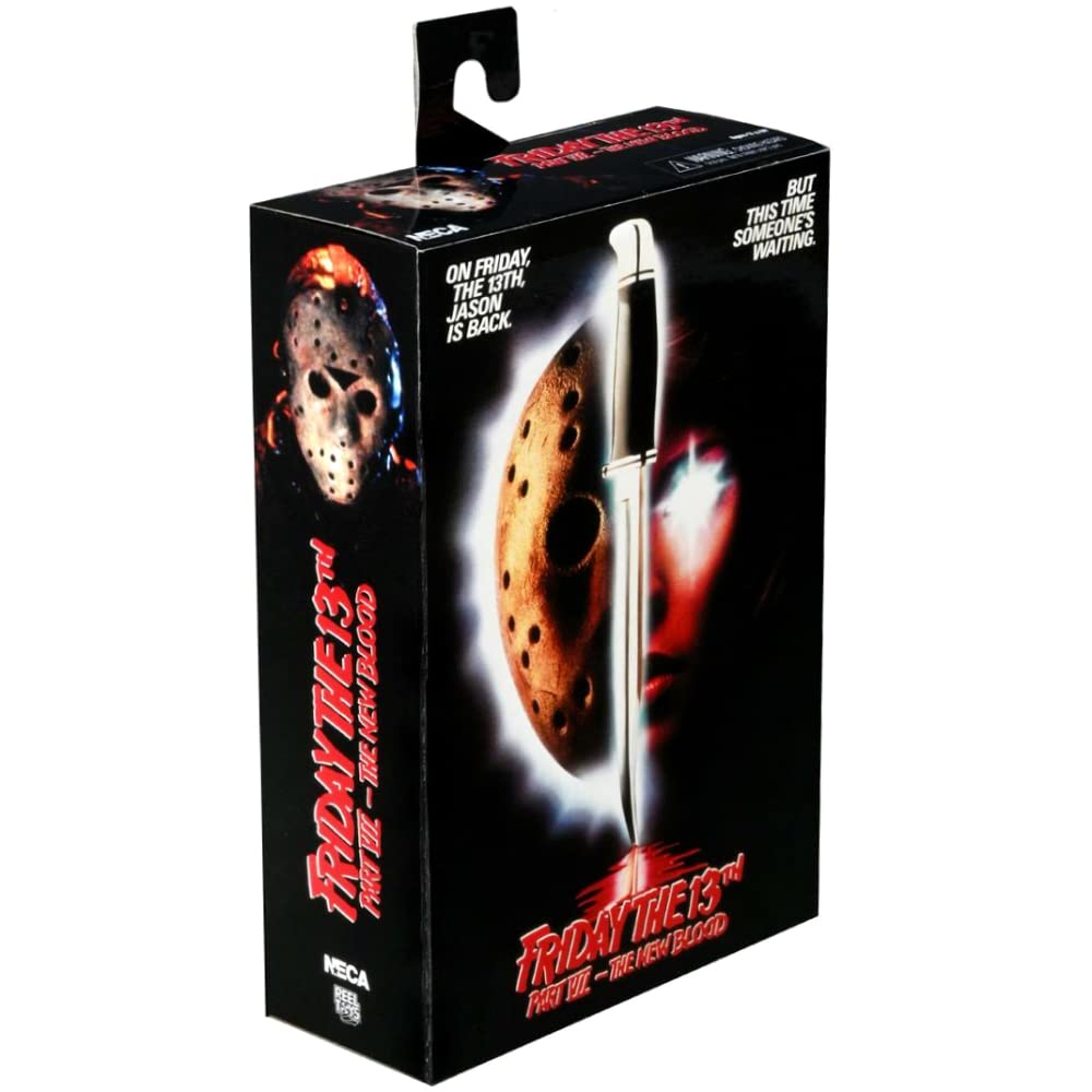NECA Пятница 13-е Ultimate 7-дюймовая фигурка 13-е ЧАСТЬ7 Новое издание Джейсон 2021 ПЯТНИЦА 13-Е ЧАСТЬ VII НОВАЯ КРОВЬ 7-дюймовая Ultimate Action