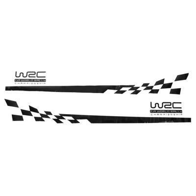 2шт наклейки на кузов автомобиля 78.7x9.8in водонепроницаемая графическая пленка наклейка универсальное авто украшение