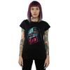 Star Wars Womens/Ladies The Mandalorian Mandalore Helmet Reflection Cotton T-Shirt