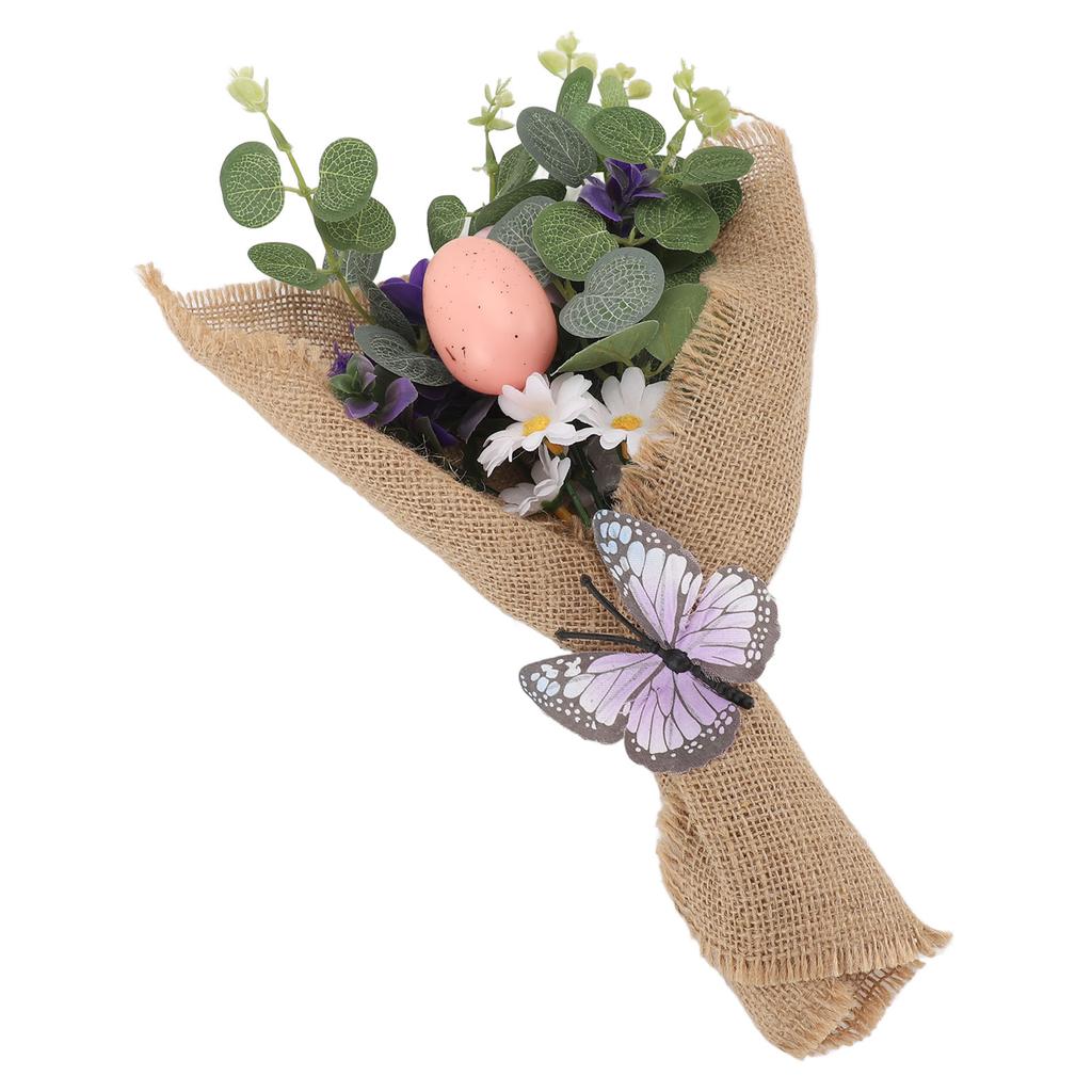 Букет для украшения пасхальных яиц Реалистичный Многофункциональный со светодиодной подсветкой Креативный Ручной работы Пенопласт для дома