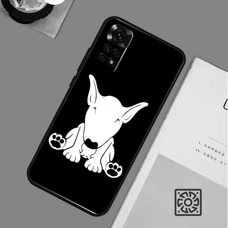 Bull Terrier Dog Puppies Case For Xiaomi Redmi Note 14 Pro 13 12 11 10 15 Pro Plus Redmi 15C 15 14C 13C 10C 12C Cover