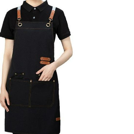 Multifunctional Apron for Kitchen, Gardening, Studio, Supermarket, Milk Tea, Nail Art, Catering, and Waitstaff.