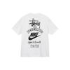 X Stussy The Wide World Tribe T-Shirt (Asia Sizing) White Men Tops DV1775-100
