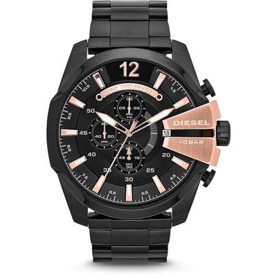 Мужские часы Mega Chief Chronograph DZ4309 с покрытием из нержавеющей стали