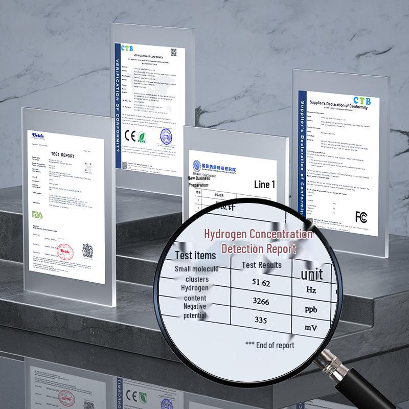 Бутылка для электролизованной воды, обогащенной водородом, двойного назначения - Большой объем