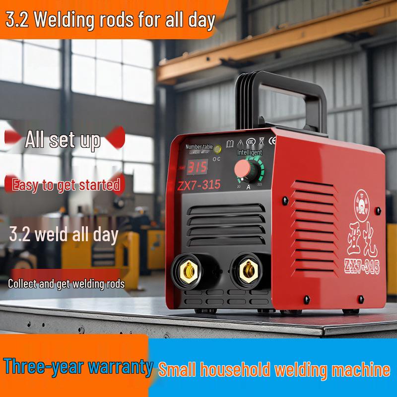 High-Power Portable Handheld Electric Welder: Outdoor Non-Stick Multifunction DC Model