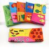 Soft Cloth Baby Book Toy Colorful Fabric Baby Learning Book Early Educational Toy Gift for Babies