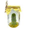 Grumpy Pickle Sculpture In Clear Jar Sad Anxious Pickled Cucumber Figurine Statue Home Office Desktop Decoration Ornament