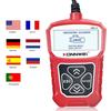 KW310 OBD2 Scanner Check Engine Code Reader Erase Fault Codes with Multi-languages Russian Car Diagnostic Tool