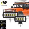 4'' 5 Inch 7D Car LED Light Bar Offroad 4x4 Spotlight Fog Lamp 12V 24V Angel Eye Driving Work Light for Truck Tractor SUV ATV
