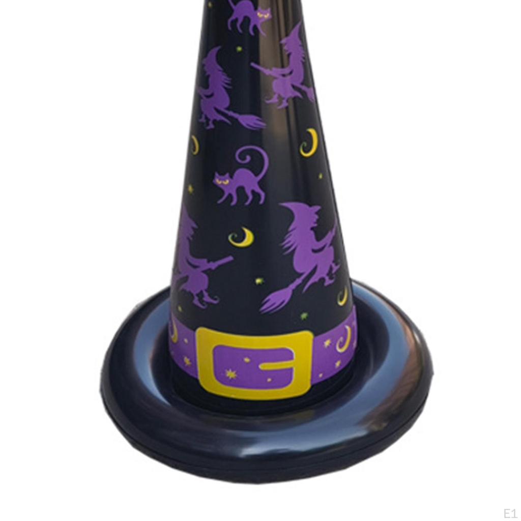 15 шт. Набор для игры в метание колец на Хэллоуин, надувные шляпы ведьмы, сувениры для вечеринок, развлечения