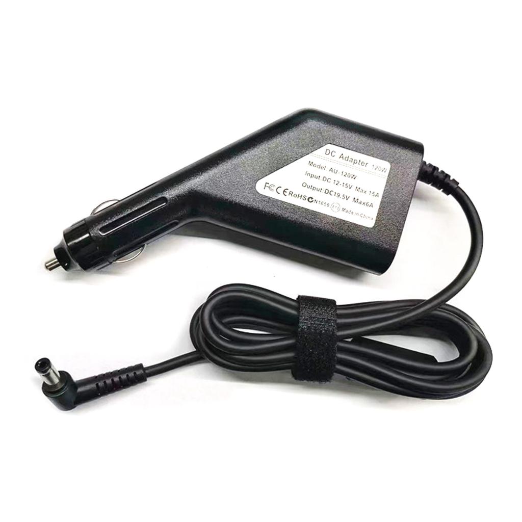 Автомобильное зарядное устройство для ноутбука 19 В 6,32 А 120 Вт портативный блок питания для ноутбуков Asus FX50J FX63V 5,5x2,5 мм