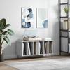 VidaXL Record Cabinet Concrete Grey 100x38x48 Cm Engineered Wood 831752