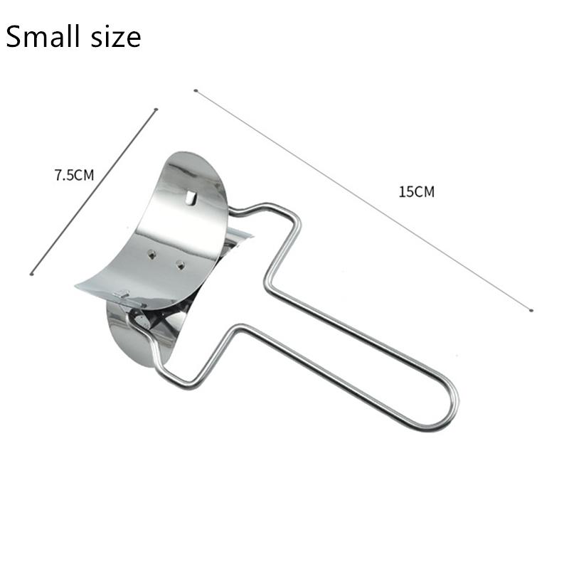 Dumpling Mold Jiaozi Maker Stainless Steel Hand Dough Presser Circle Roller Machine Kitchen Pizza Pastry Cutters Cooking Tools