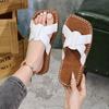 Summer New Foreign Trade Large Size Cool Slippers Fashion Cross with Beach Cool Slippers Women's Spot Cool Slippers