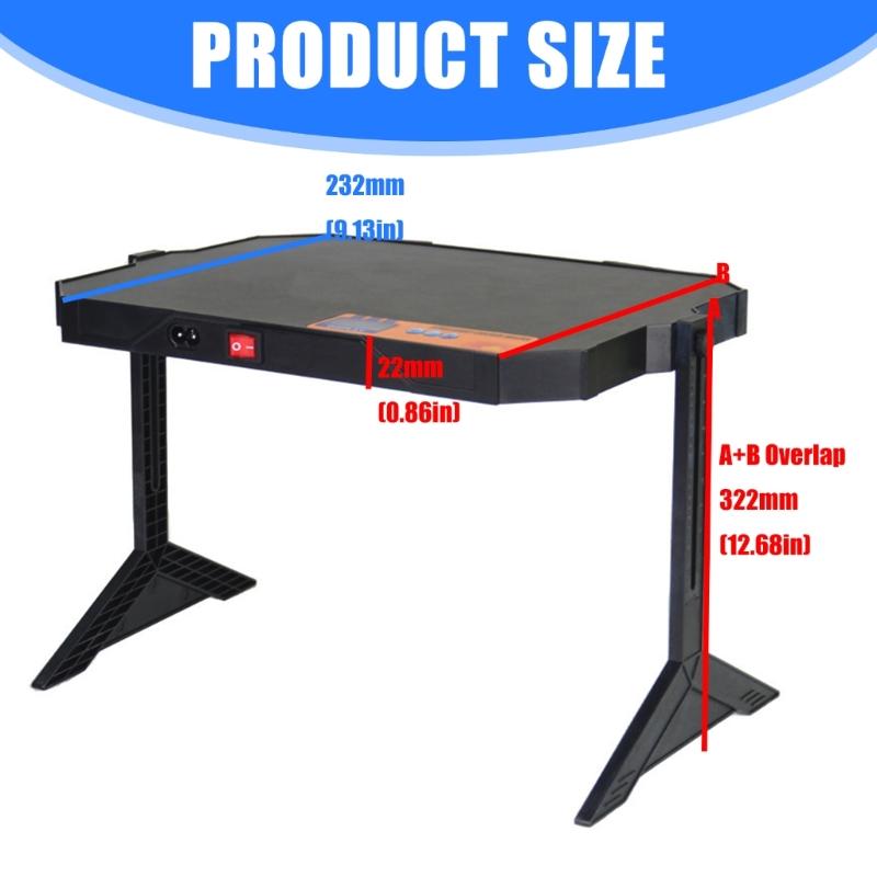 Energy Efficient Chick Brooder Heating Plate with Adjustable Angles for Home and Farm Use Overheat Protections