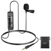 NEEWER TRS Lavalier Lapel Microphone for Omnidirectional Low Frequency Cut Gain Control Monitoring Headphone Jack Included Noise Reduction Condenser