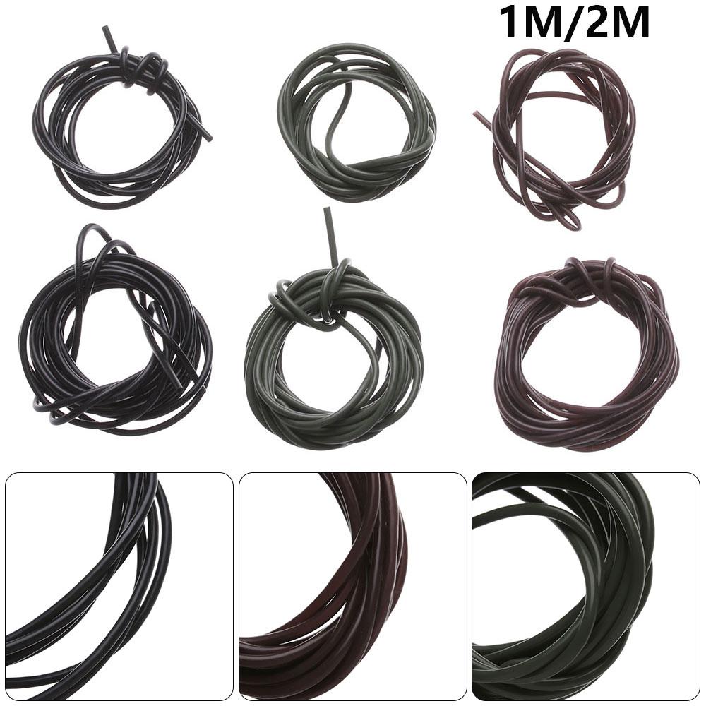 3 цвета Мягкие оснастки Трубка веревка Трубка Пеше Аксессуары Карповая рыболовная снасть Рукав Притворная рыболовная леска