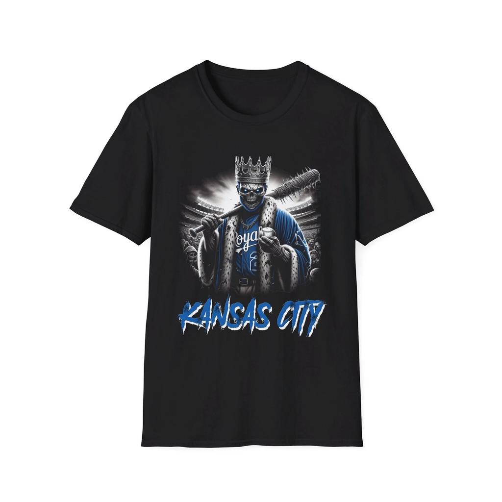 Kansas City Royals Horror Mashup T-Shirt - Creepy Royals Fan Apparel