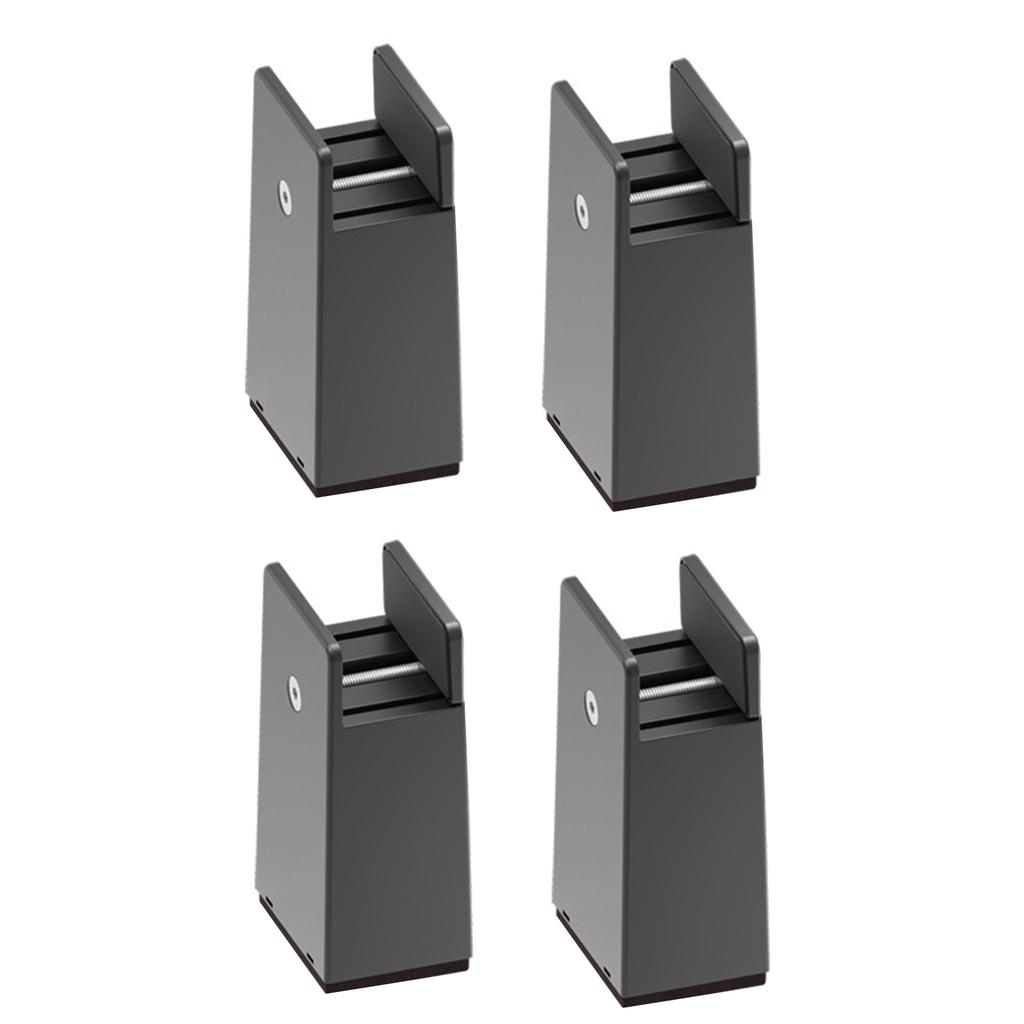 Набор из 4 многофункциональных 2-дюймовых подставок для кровати, мебельный подъемник, опора, удобный аксессуар для использования с диваном, столом, стулом, письменным столом