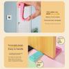 PVC Door Stopper Safety Doorstop Creative Floor Holder  Bedroom