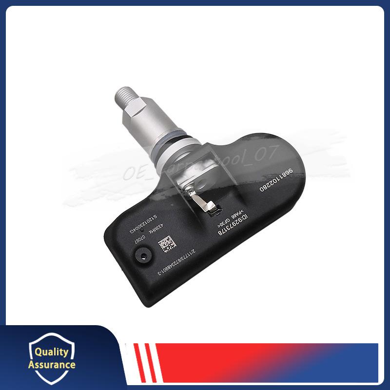 4PCS TPMS Tire Sensor 9681102280 For Peugeot 1007 207 307 407 508 607 Citroen C4 C5 C6 C8 Tyre Pressure Monitoring System 433MHZ