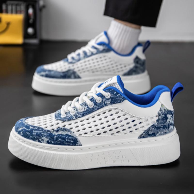 Men's Summer Breathable Mesh Thick-soled Sneakers Comfortable and Versatile Sports Casual Shoes