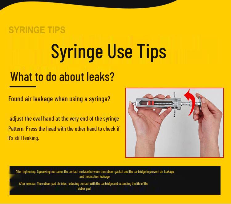 Ветеринарный шприц из нержавеющей стали - 10 мл/20 мл Оборудование для разведения свиней.