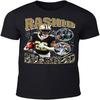DTGVirgil Черная Футболка в стиле Bootleg/Throwback с изображением Rashid Shaheed из Нового Орлеана Мужская Взрослая