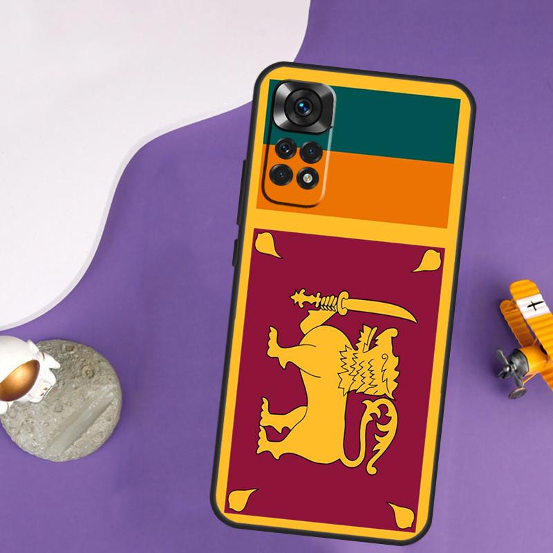 Чехол со флагом Шри-Ланки для Xiaomi Redmi Note 13 Pro 14 12 9 10 11 Pro 10S 11S 12S Redmi 10C 13C 14C 12C
