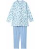 Relax Long Long Cotton Blend Up To Large BU [Wacoal & Sleep] Pajamas, Sleeves, Pants, (body), 3L, Size, CDX524, Women's