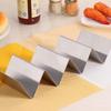 Taco Shell Holder Tortilla Stand Rack Stainless Steel Tray Holder Kitchen Rack