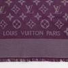LOUIS VUITTON Monogram Shine Stall 410460 purple silk Women Used