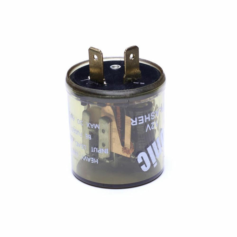 Сверхмощная 2-контактная светодиодная электронная сигнальная лампа (Мигалка) Реле EF32 20 Ампер 12 В