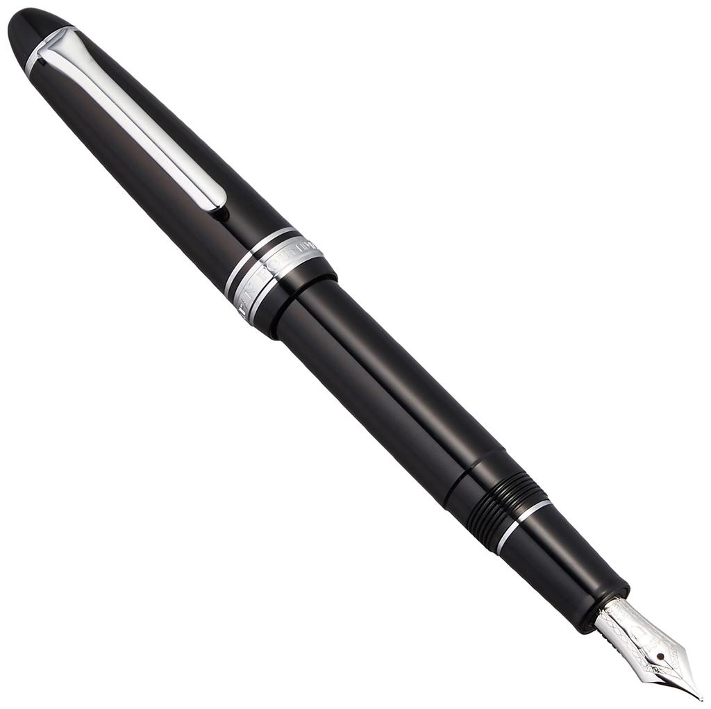 Sailor fountain pen Profit Light Silver Отделка Черный Средний Кончик 11-1039-420
