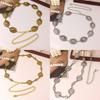 Retro Metal Waist Chain With Geometric Design For Boho Women Accessories