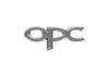 Металлический шильдик на багажник OPC (Хром)
