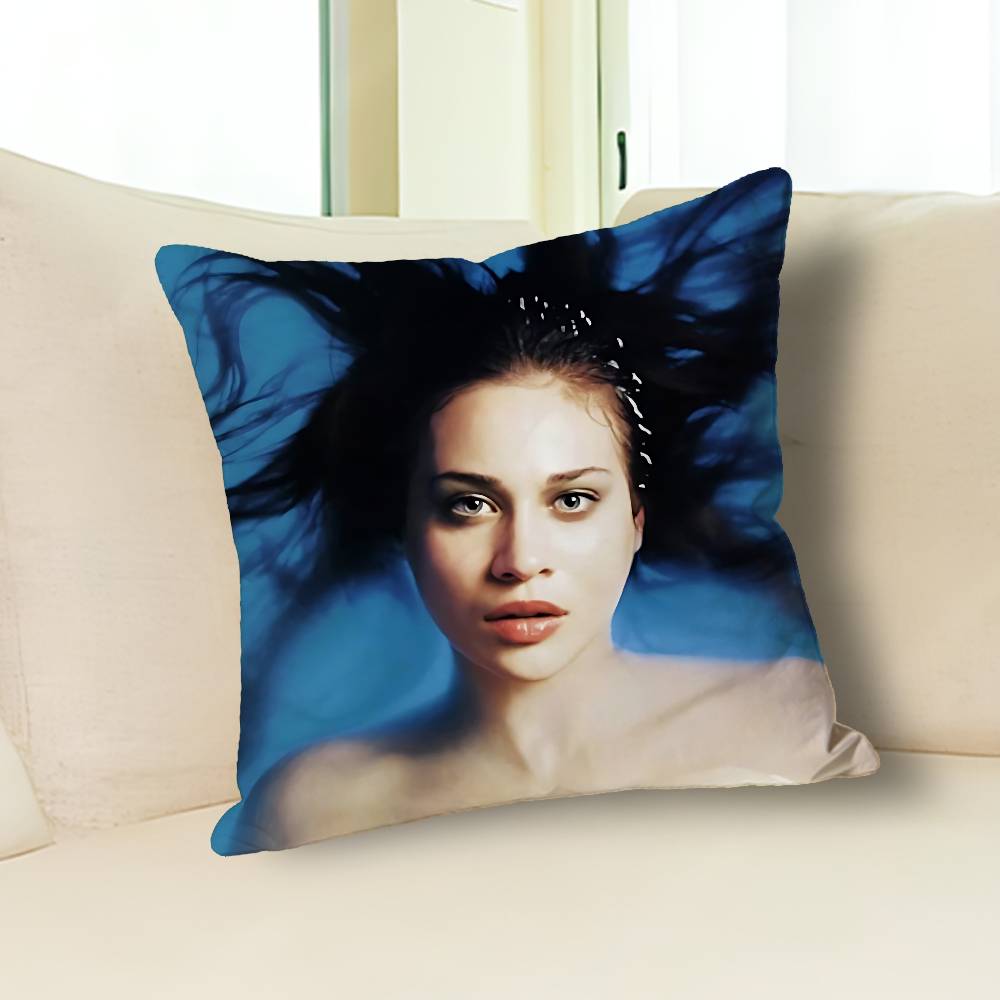 Singer F-Fiona A-Apple Anime Celebrity Merchandise All-Match Printed Pillow Case Sofa Car Office Room Decoration Protector