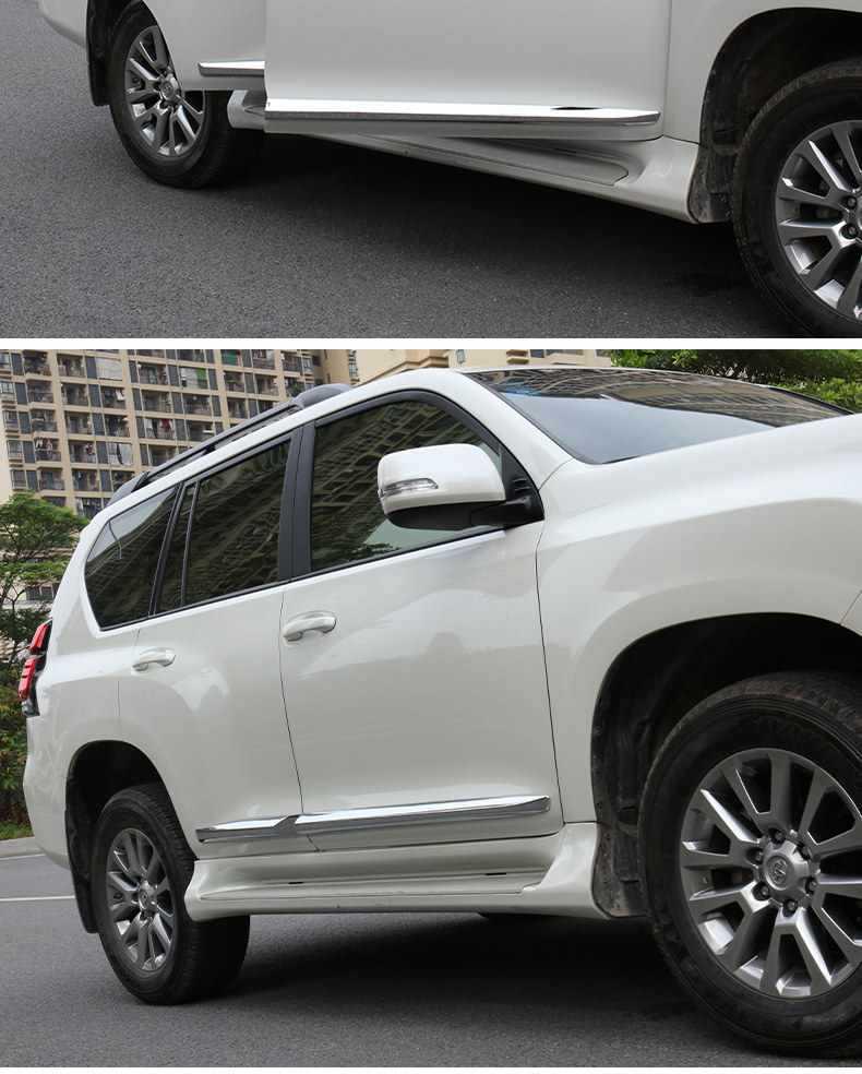 Накладка на кромку двери Prado от царапин и ударов (Модели 2010-2023 гг.)