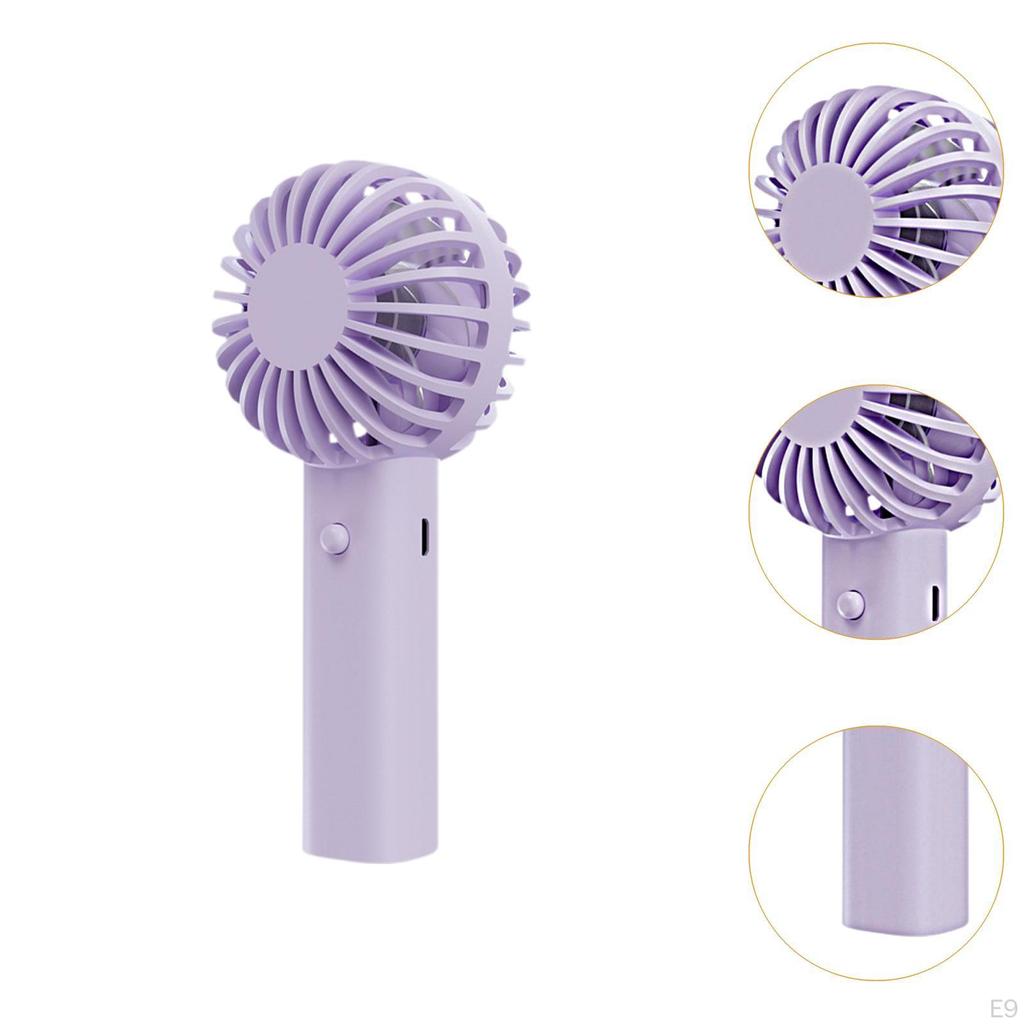 Компактный ручной вентилятор с регулировкой для путешествий и использования на открытом воздухе