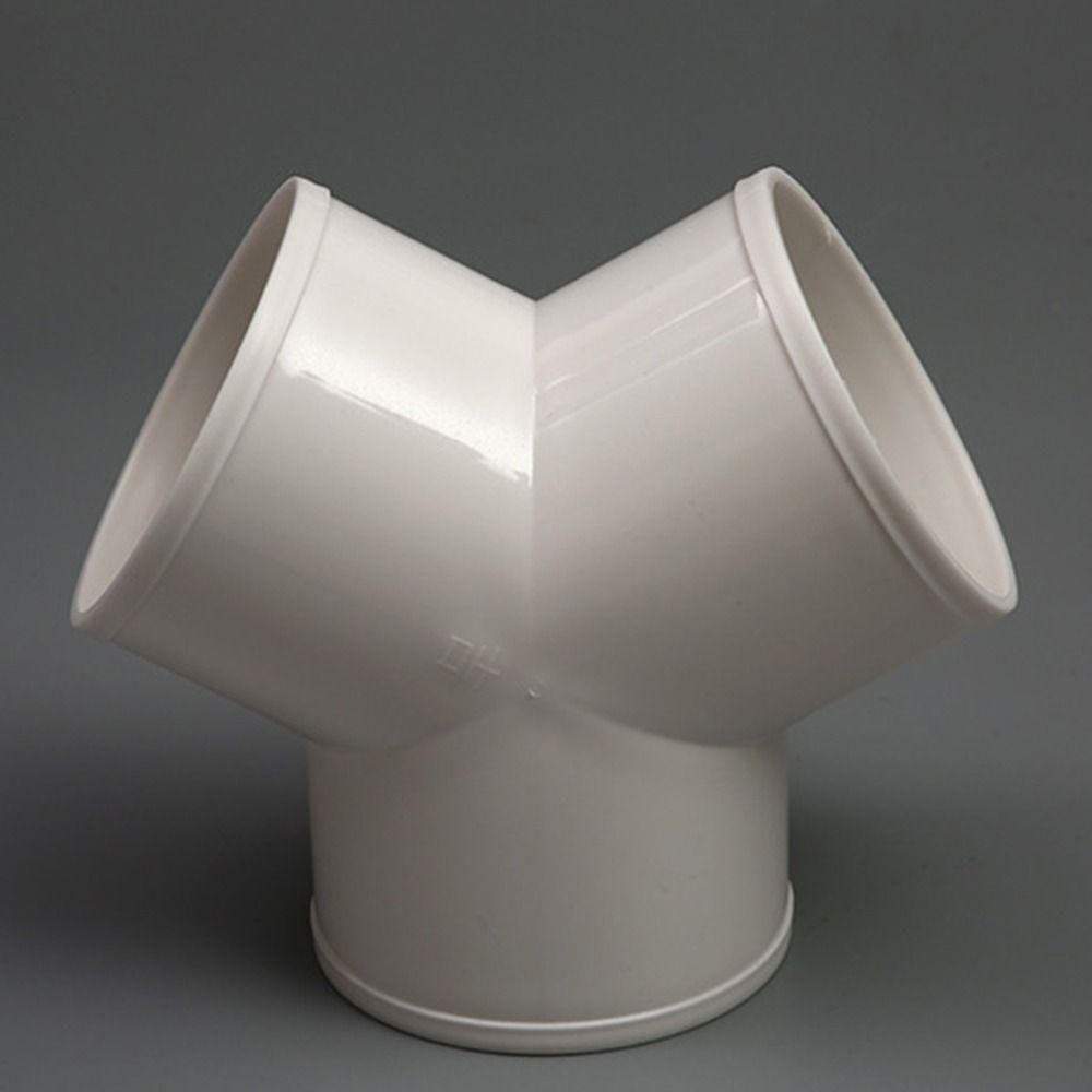 PVC Exhaust Duct Connector T/Y Shape Extractor Fan Ventilation Duct Coupler  Air Ventilation