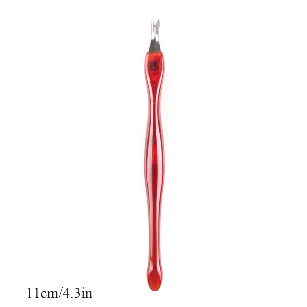 1/5PCS Nail Art Accessories Cuticle Trimmer Stainless Steel Tip Nail Care Tool New Dead Skin Fork