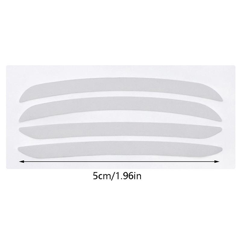 5 пар одноразовых трафаретов для микроблейдинга, наклейки для бровей, руководство по рисованию бровей, вспомогательные шаблоны, аксессуары для макияжа