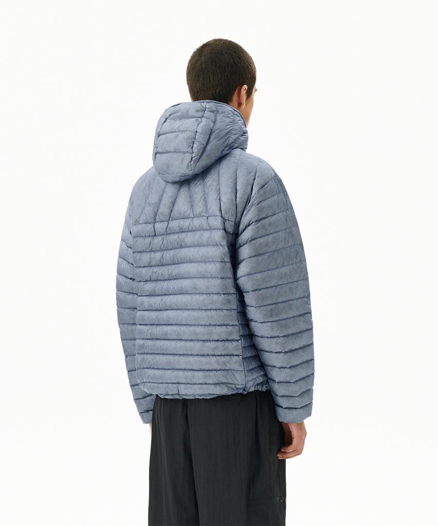 Mahagrid Light Hooded Down Puffer Blue(Mg2Fwmb903A)