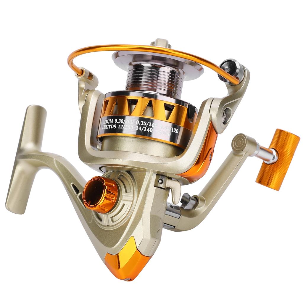 JF5000 Portable Metal Fishing Line Reel Sea Rod Casting Rods Throwing Fishing Accessory