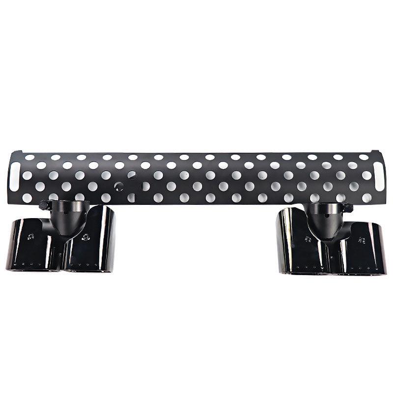 Gloss Black Quad Outlet Tailpipe for 2020-2024 Land Rover Defender